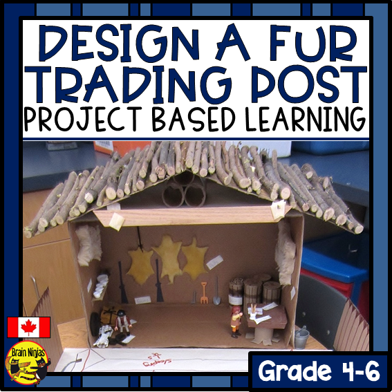Design A Fur Trading Post | Project Based Learning | Paper