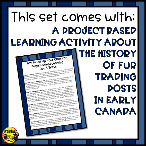 Design A Fur Trading Post | Project Based Learning | Paper