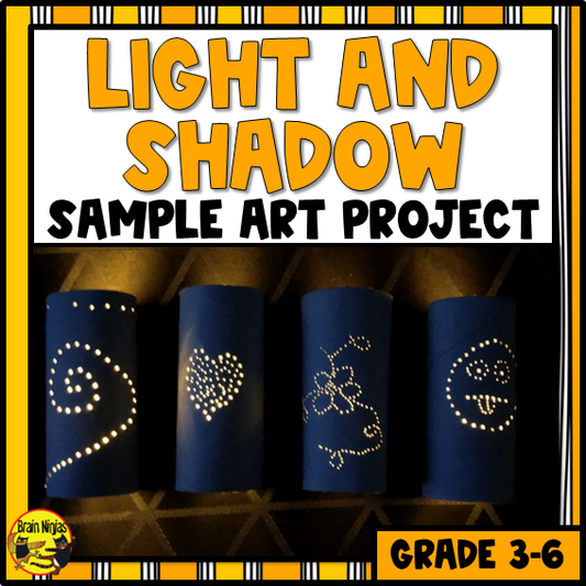 Light and Shadow Free Art Project | Paper
