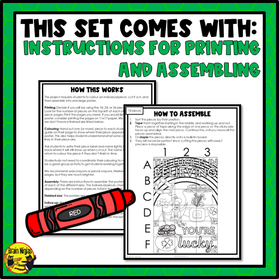 St. Patrick's Day Collaborative Poster | Paper
