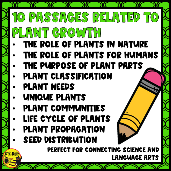 Plant Growth and Changes Unit | Bundle | Paper and Digital