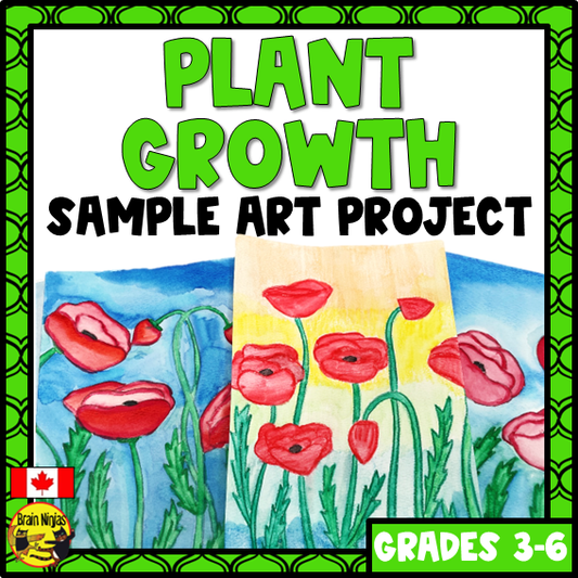 Free Poppy Art Project | Paper | Remembrance Day Art