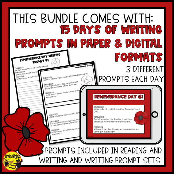Remembrance Day Bundle | Paper and Digital
