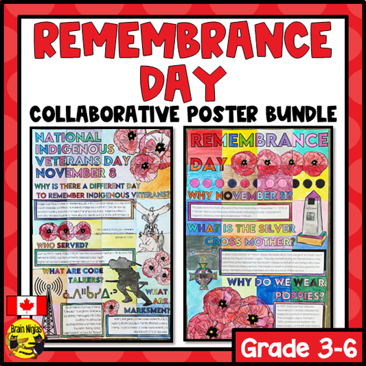 Remembrance Day Collaborative Poster Bundle | Paper