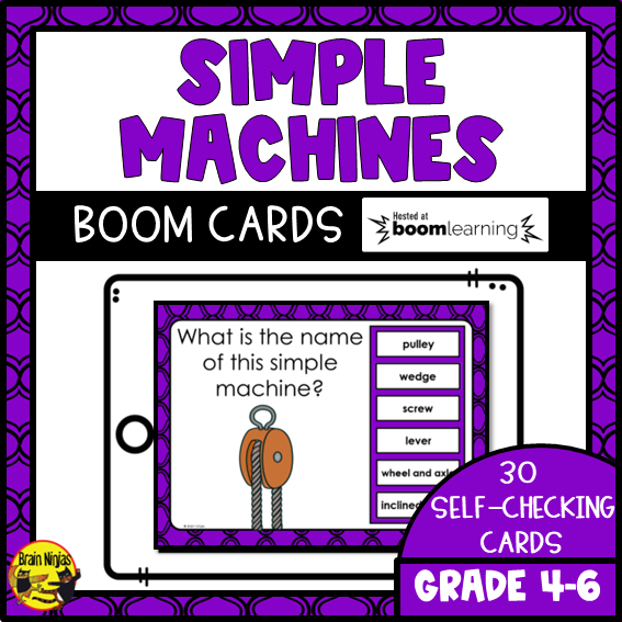 Simple Machines | Which Machine is This? | Boom Cards | Digital