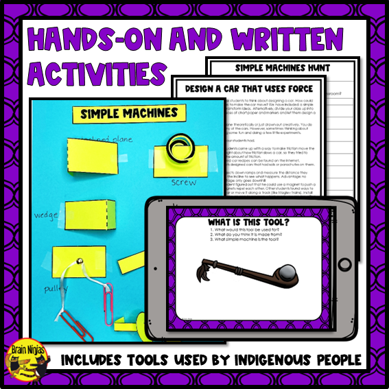Simple Machines Basics Simple Machines Basic Lessons | Paper and Digital – brainninjas
