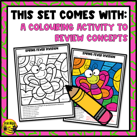 Spring Math Worksheets | Paper | Grade 5 – brainninjas