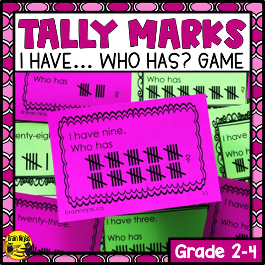 Tally Marks Game | Paper
