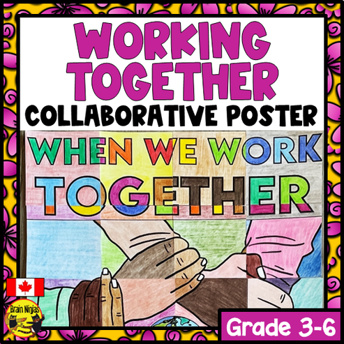 Working Together Collaborative Poster | Paper – brainninjas