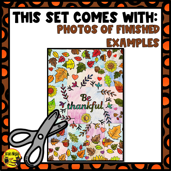 Thanksgiving Collaborative Poster | Paper | Be Thankful