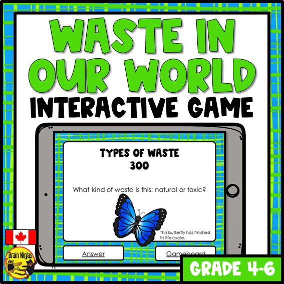 Waste In Our World Interactive Review Game | Digital